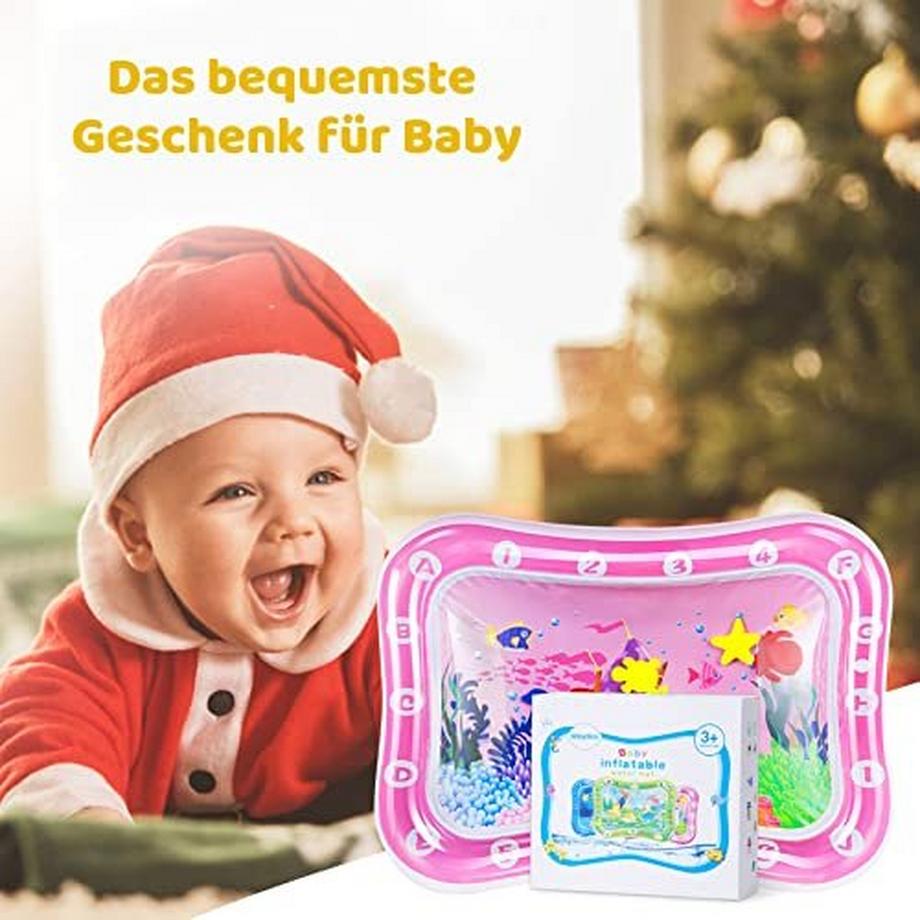 Activity-board  Wassermatte Baby, Babyspielzeug von 3 6 9 Monaten, Wasserspielmatte Baby sensorisches Spielzeug die 