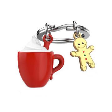 Porte-clés chocolat chaud
