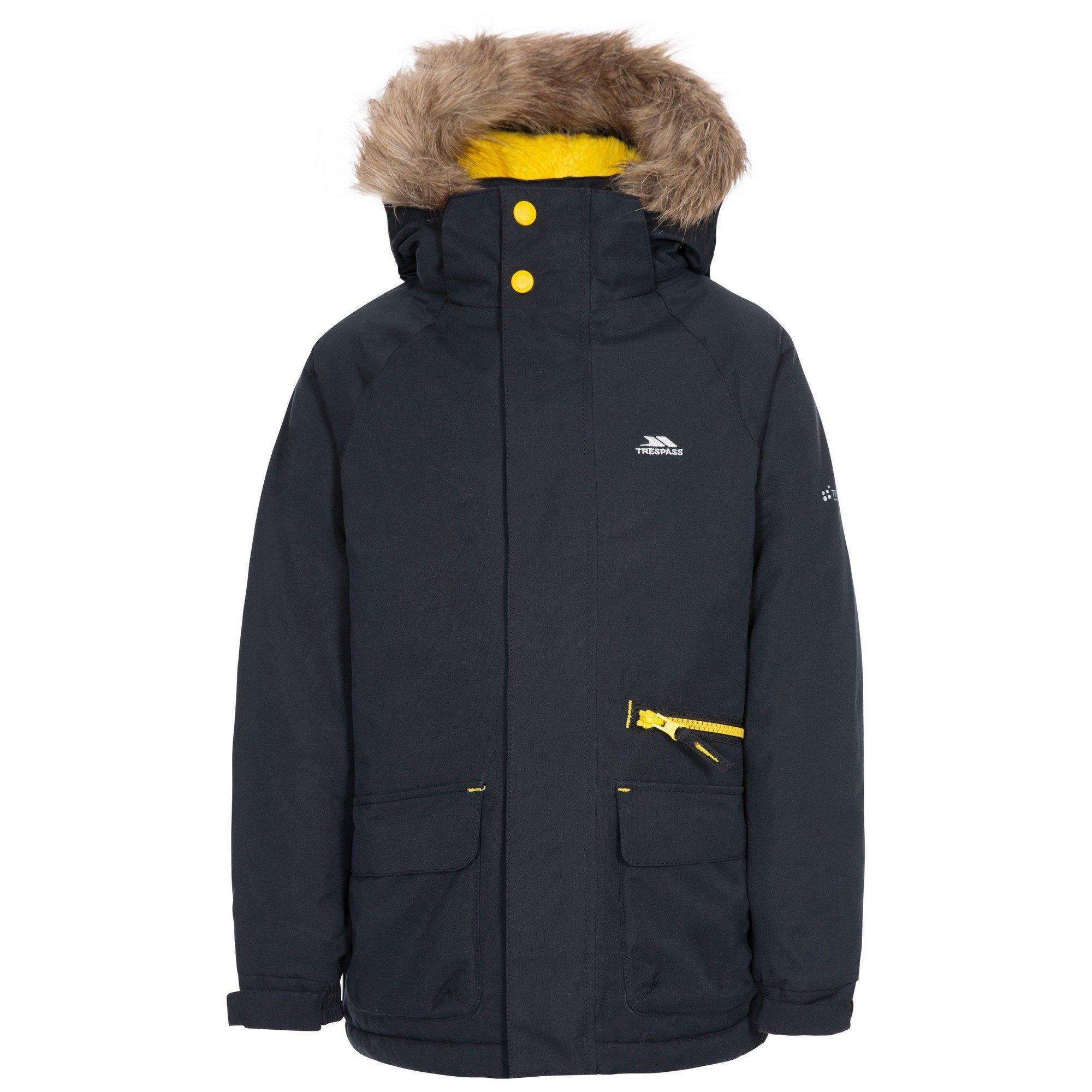Image of "upbeat" Parka Unisex Schwarz 98