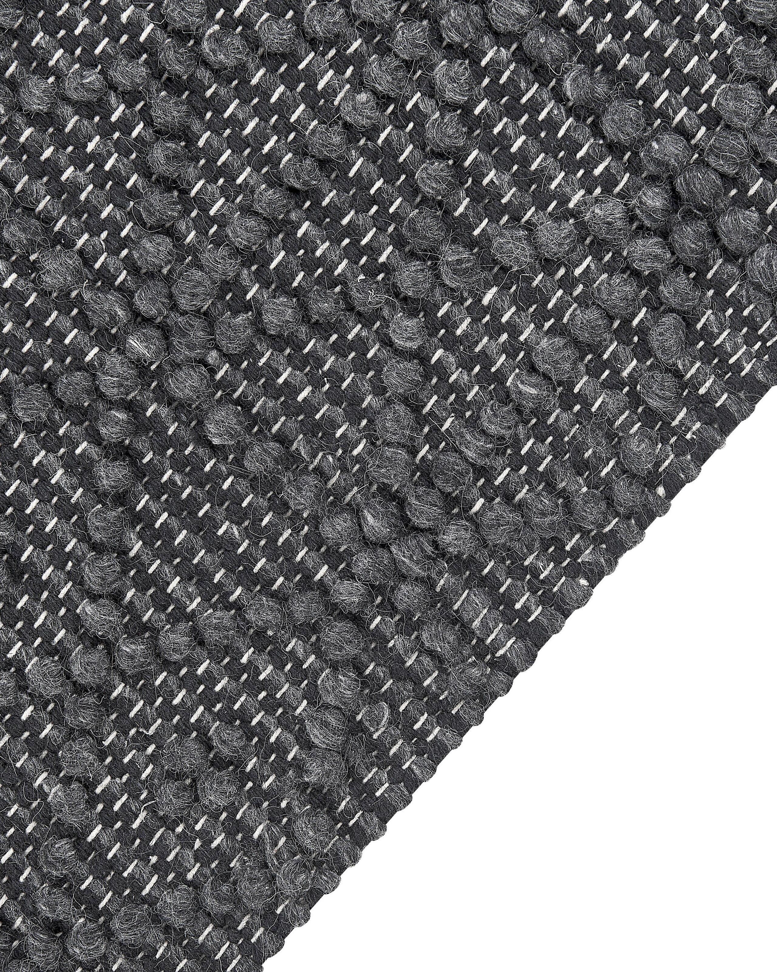 Beliani Teppich aus Wolle Boho ALUCRA  