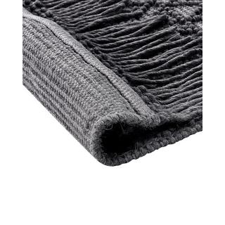 Beliani Teppich aus Wolle Boho ALUCRA  