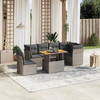 VidaXL Garten sofagarnitur poly-rattan  