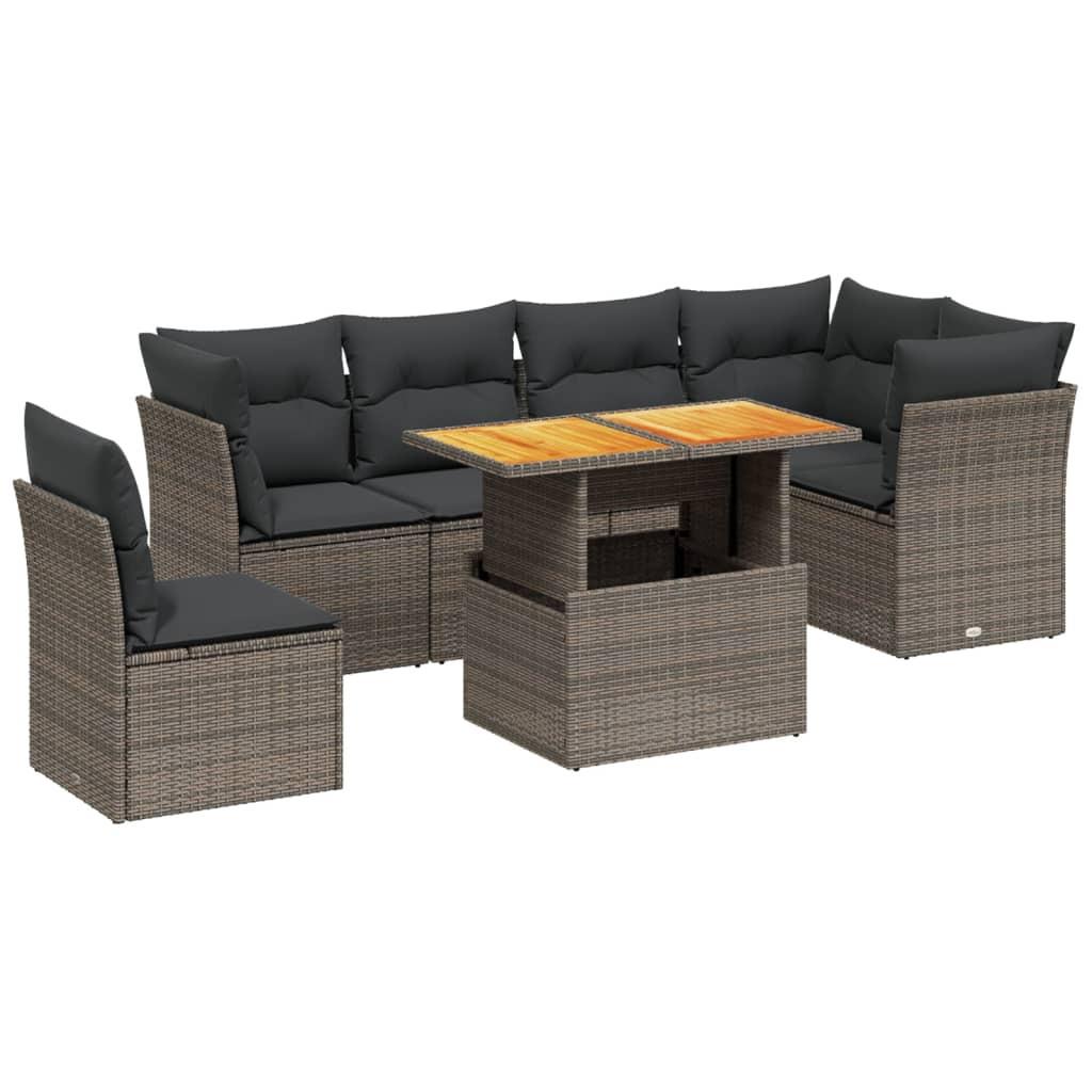 VidaXL Garten sofagarnitur poly-rattan  