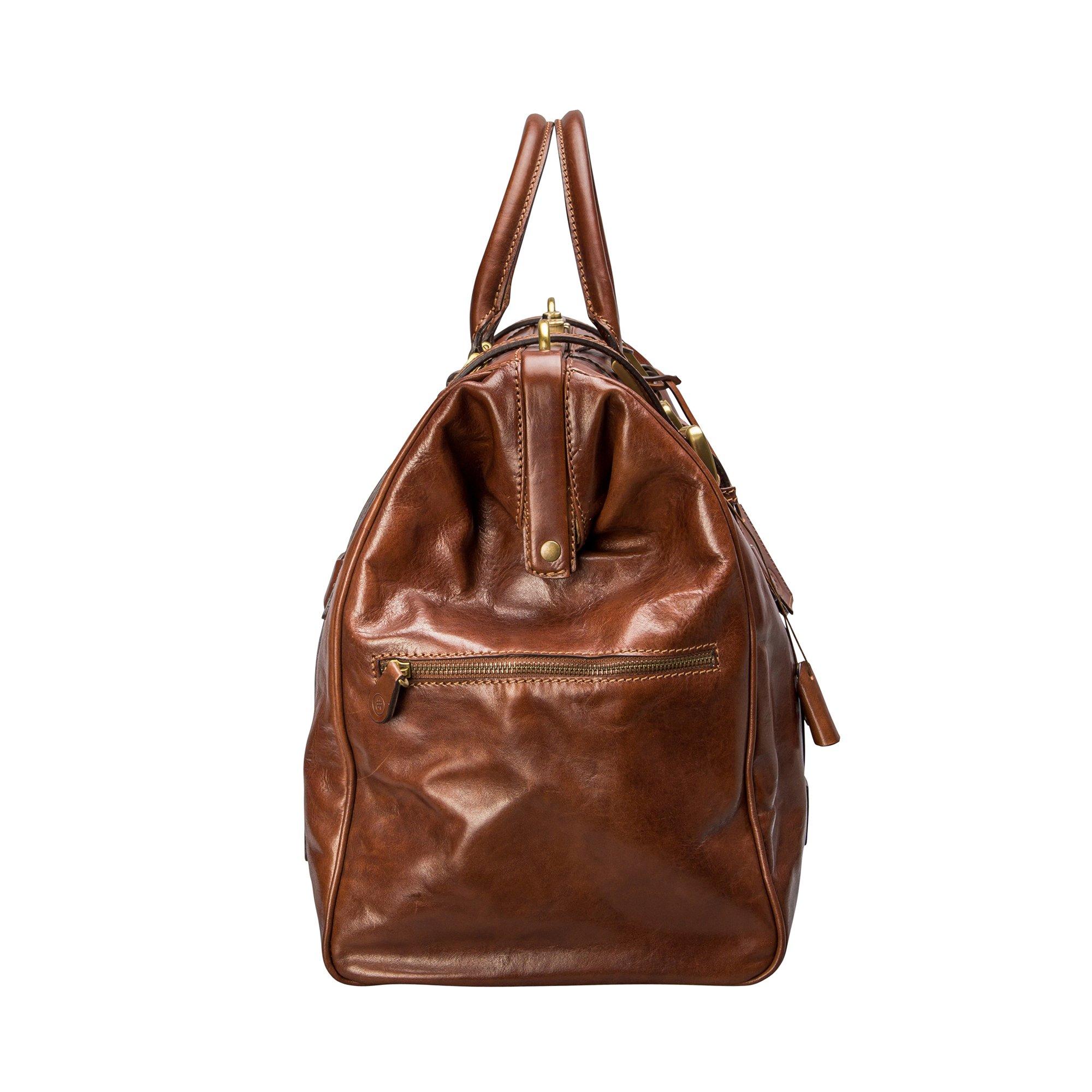 Maxwell Scott  Gassano M - Leder Reisetasche 