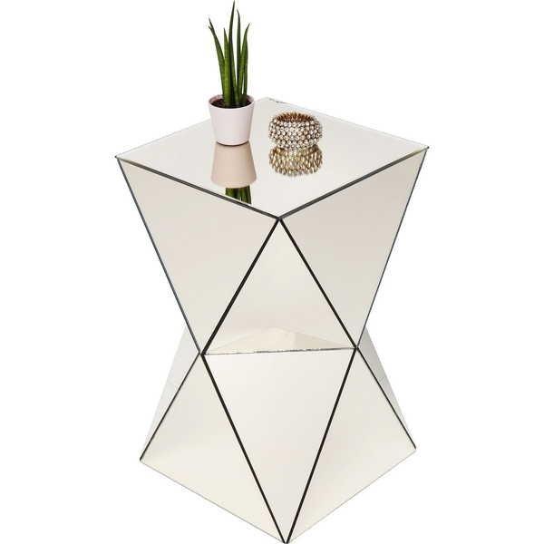 KARE Design Tavolino Luxury Triangle Champagne  