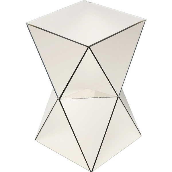 KARE Design Tavolino Luxury Triangle Champagne  