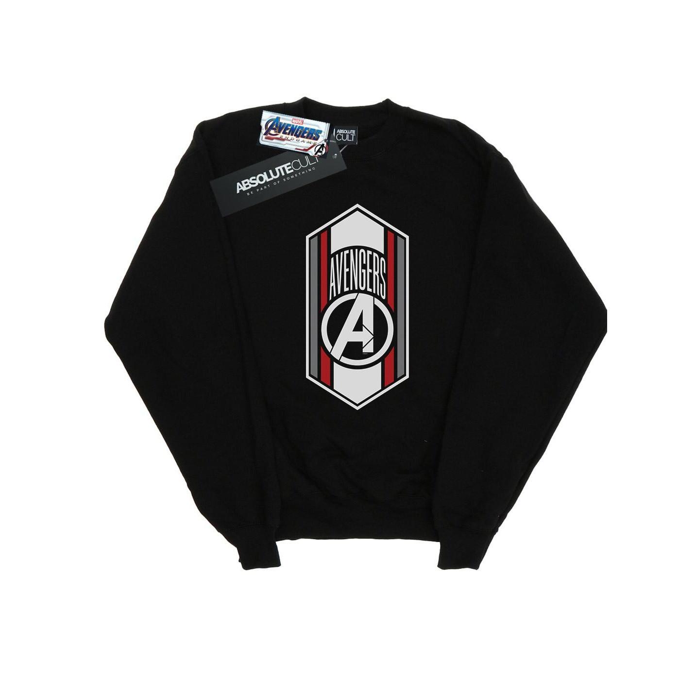 Image of Avengers Endgame Team Icon Sweatshirt Damen Schwarz L