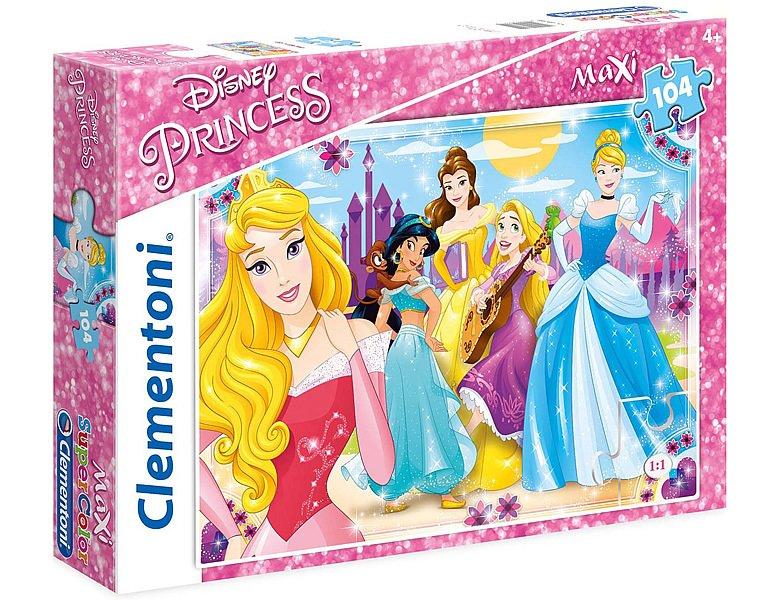 Clementoni  Puzzle Maxi Disney Princess (104XXL) 