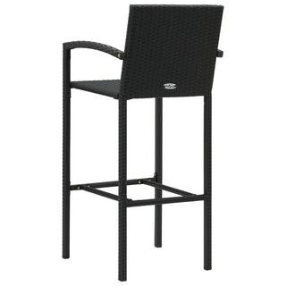 VidaXL Tabouret de bar rotin synthétique  