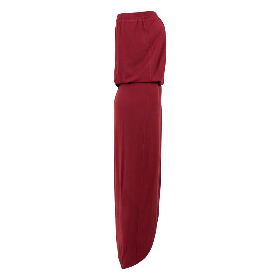 URBAN CLASSICS Bandeau Kleid mit asymmetrischem Saum  