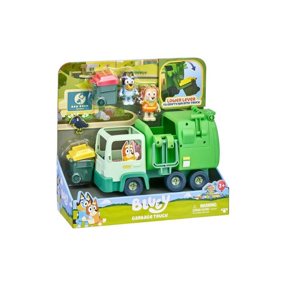 Moose Toys  Bluey Müllwagen inkl. 2 Figuren 