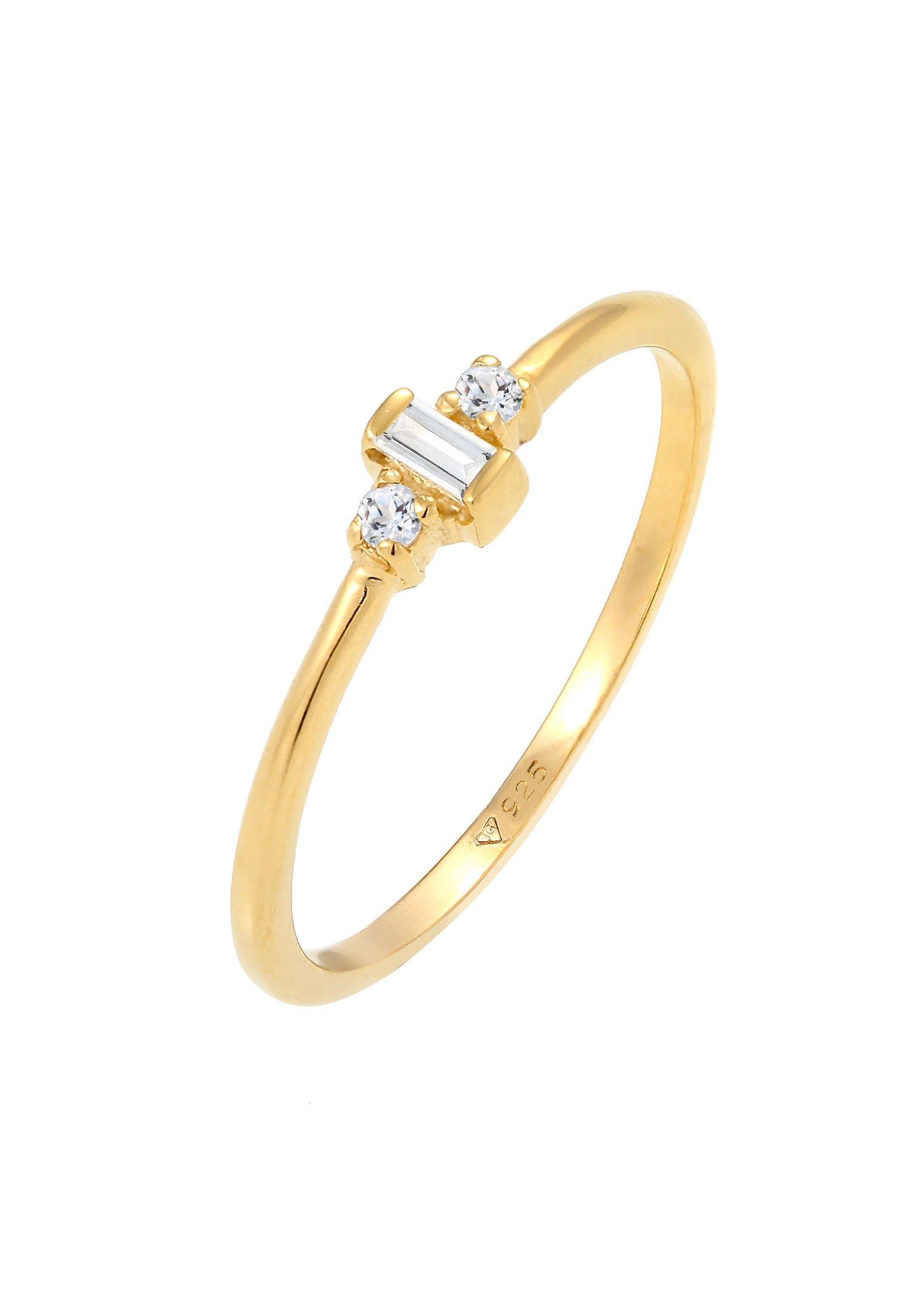 Image of Ring Verlobung Topas Damen Gold 54mm