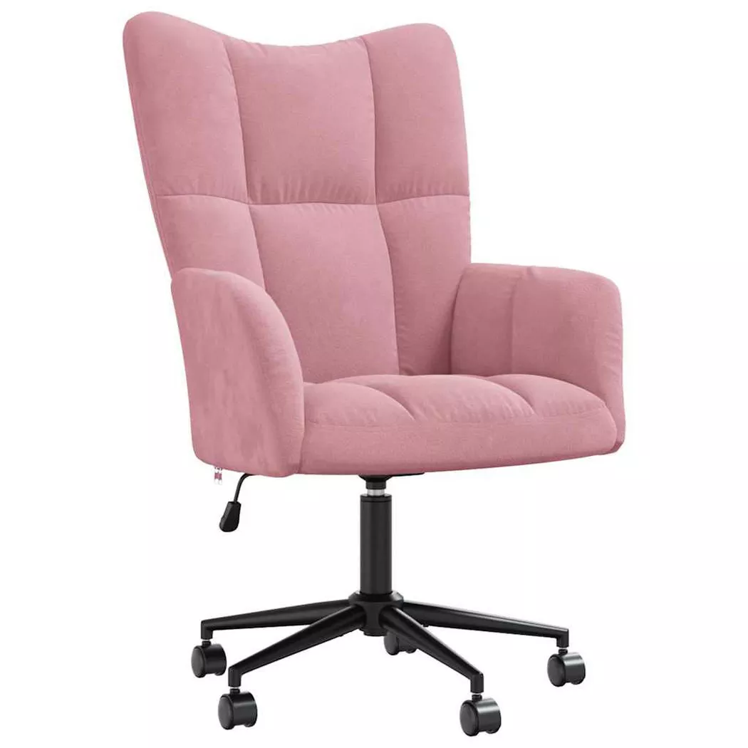vidaXL Chaise de relaxation Rose Velours328176