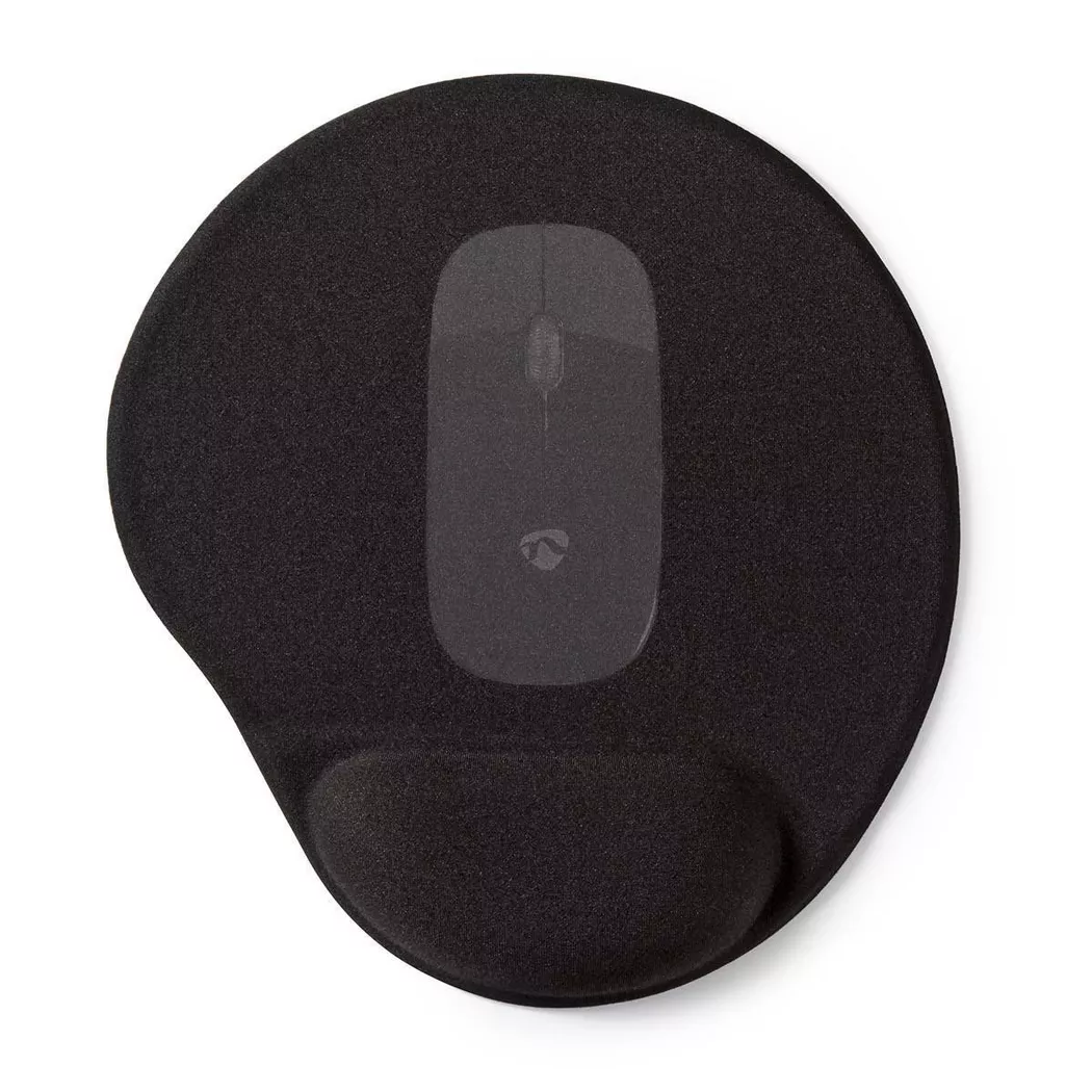 Nedis Mouse Pad 215 mm Schwarz