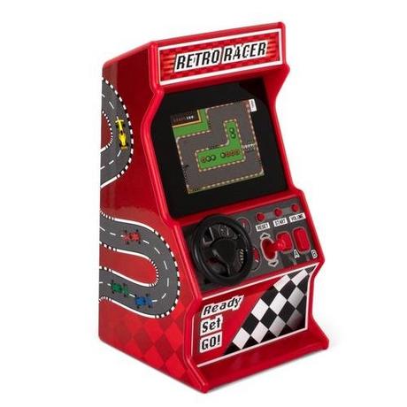 thumbsUp  Mini Arcade Retro Racing Machine - 30x 8-Bit Games 