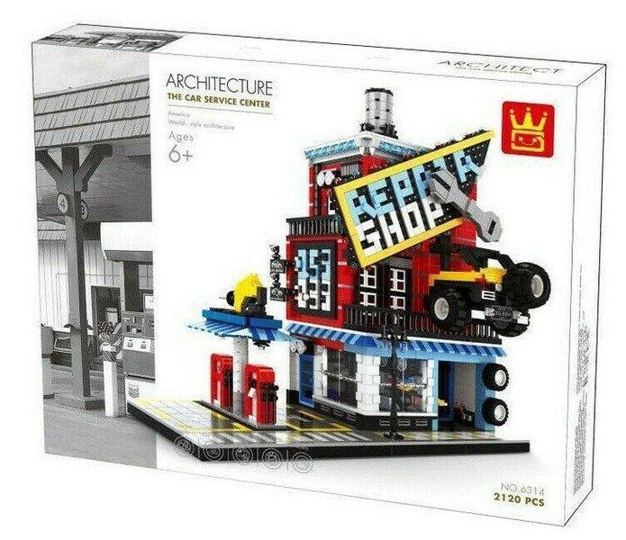 Image of Wir reparieren alle Marken im Repair Shop. - 100% kompatibel mit den Klemmbausteinen des Marktführers - Gut verständliche Bauanleitung beiliegend Anzahl Teile : 2120