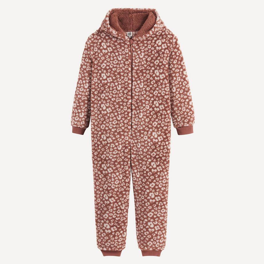Surpyjama à capuche polaire