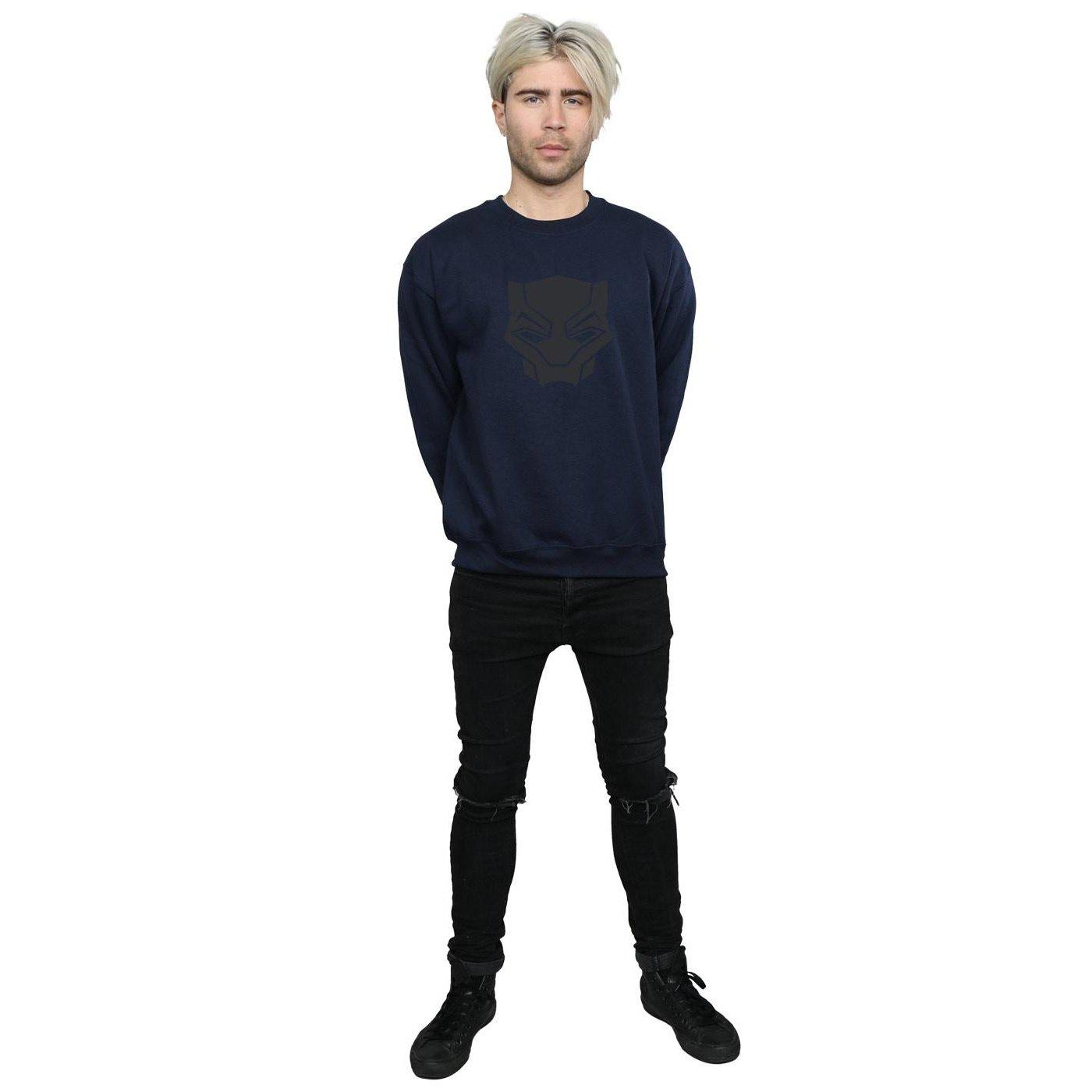 MARVEL  Black On Black Sweatshirt 