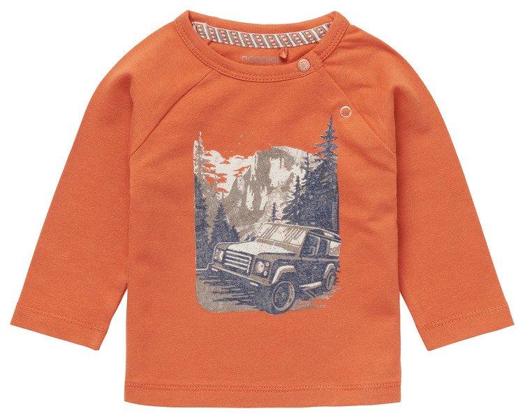 Image of Baby Langarmshirt Jinan Unisex Orange 62