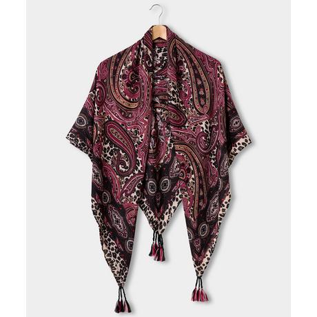 Joe Browns Sciarpa Stratificata Motivo Paisley Frange  