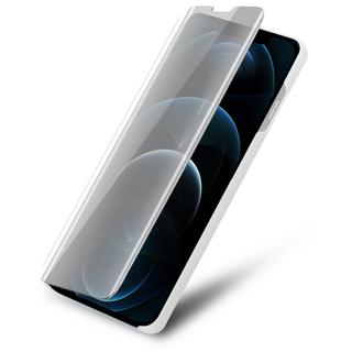 Cadorabo  Housse compatible avec Apple iPhone 13 - Clear View étui de protection miroir avec fonction de support Protection à 360 degrés 