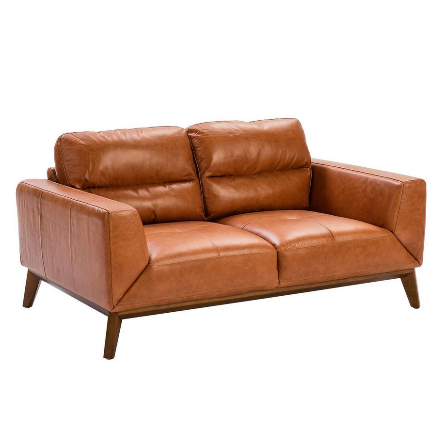 2-Sitzer-Sofa ausem Leder