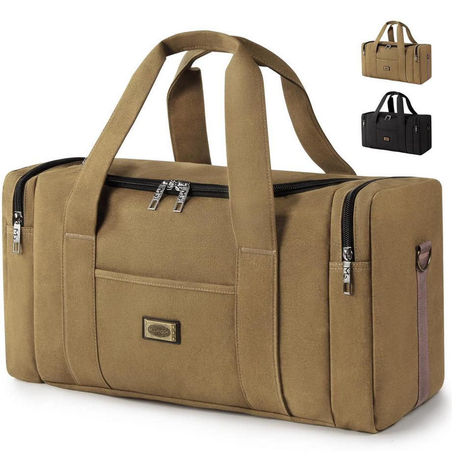 Sac de voyage en toile vintage