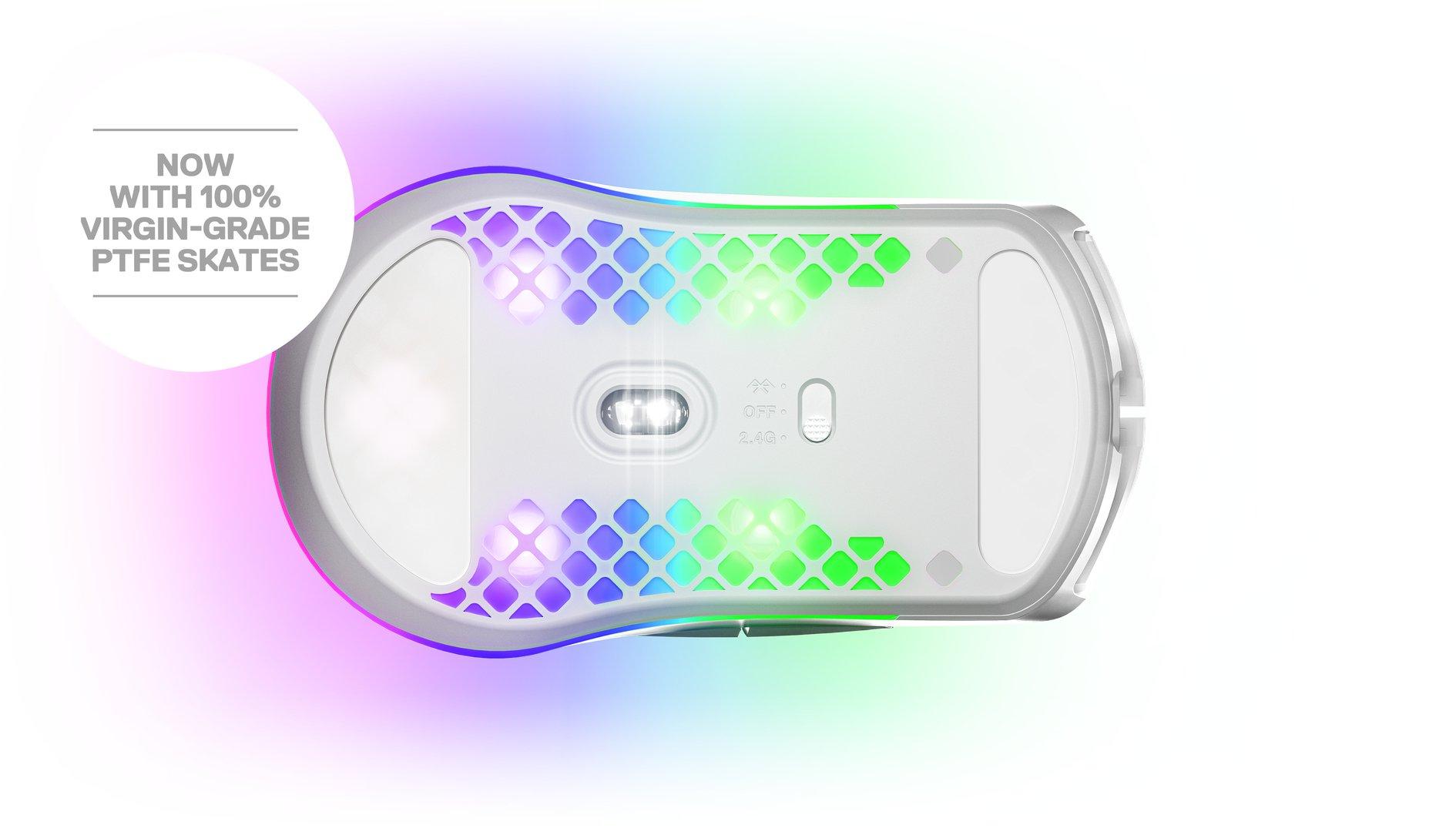 steelseries  Aerox 3 Wireless - weiß 