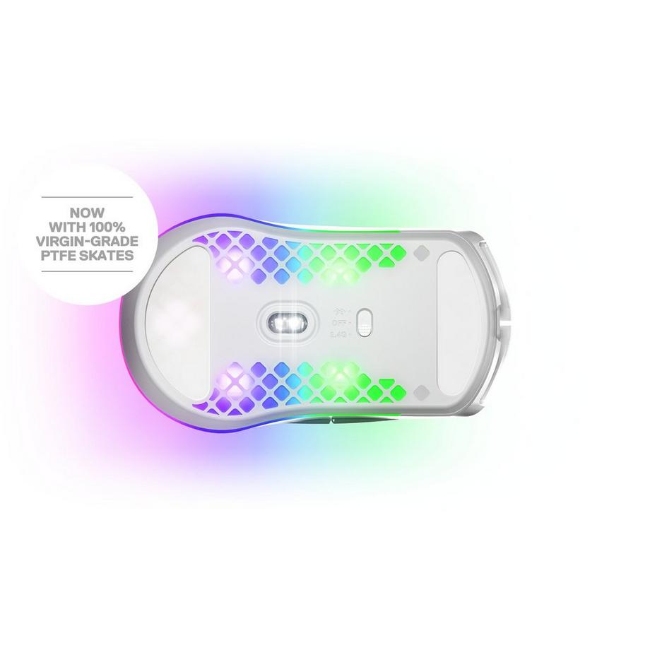 steelseries  Steelseries Aerox 3 Wireless Maus rechts RF Wireless + Bluetooth Optisch 18000 DPI 