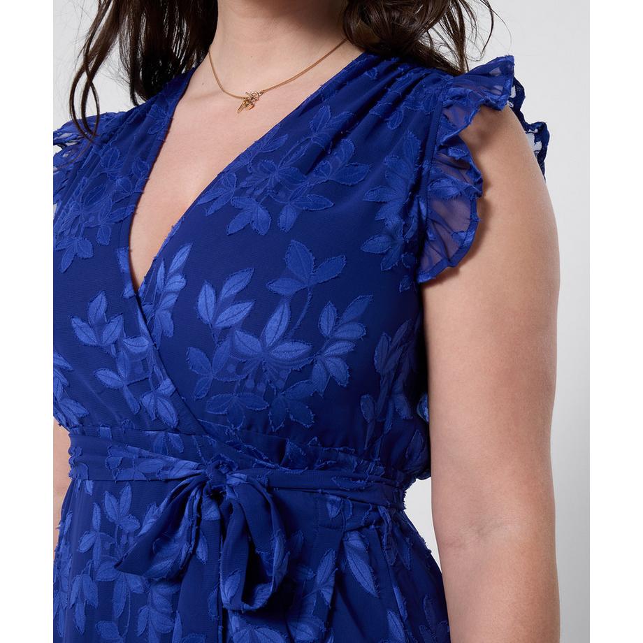 Joe Browns Robe Maxi Cache-Cœur Manches Volantées  