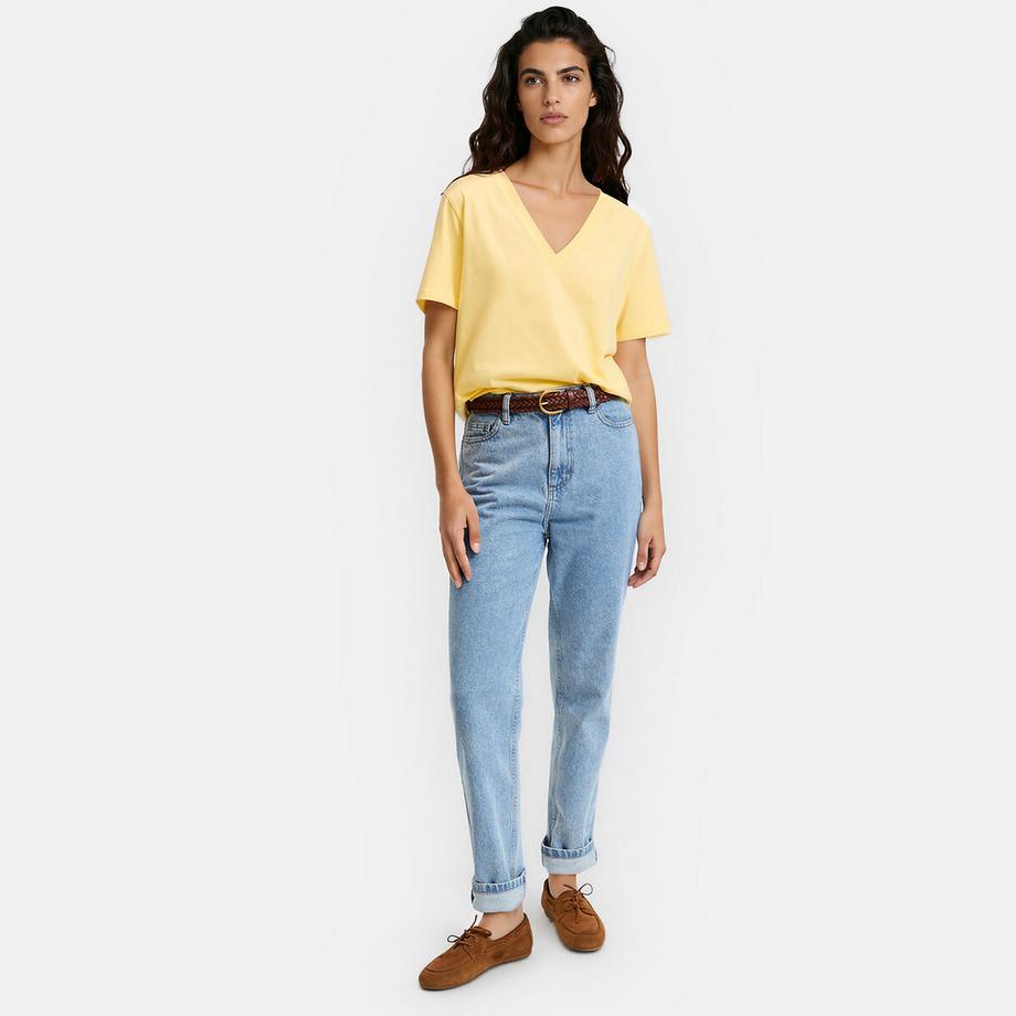 La Redoute Collections  Tshirt en coton col V 