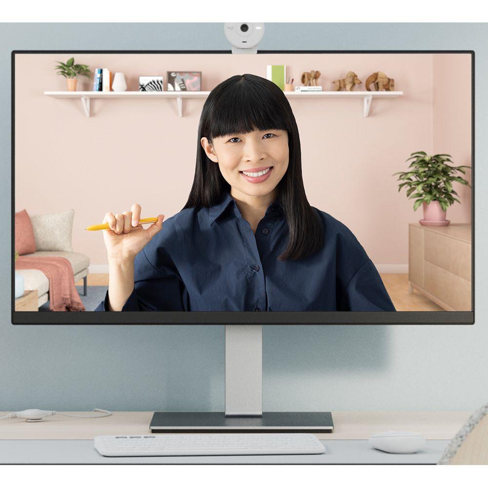 Logitech  Logitech Brio 300 Full HD Webcam – Kristallklare Bildqualität für professionelle Meetings 