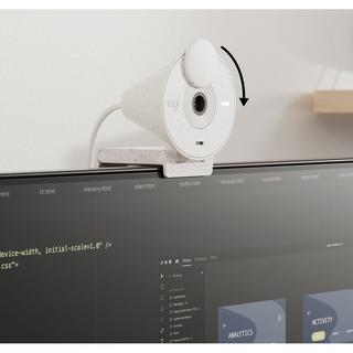 Logitech  Logitech Brio 300 Full HD Webcam – Kristallklare Bildqualität für professionelle Meetings 