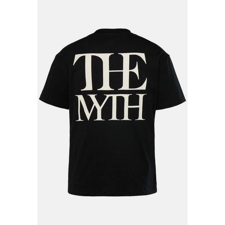 Sthuge Oversized Halbarm T-Shirt mit Rückenprint  