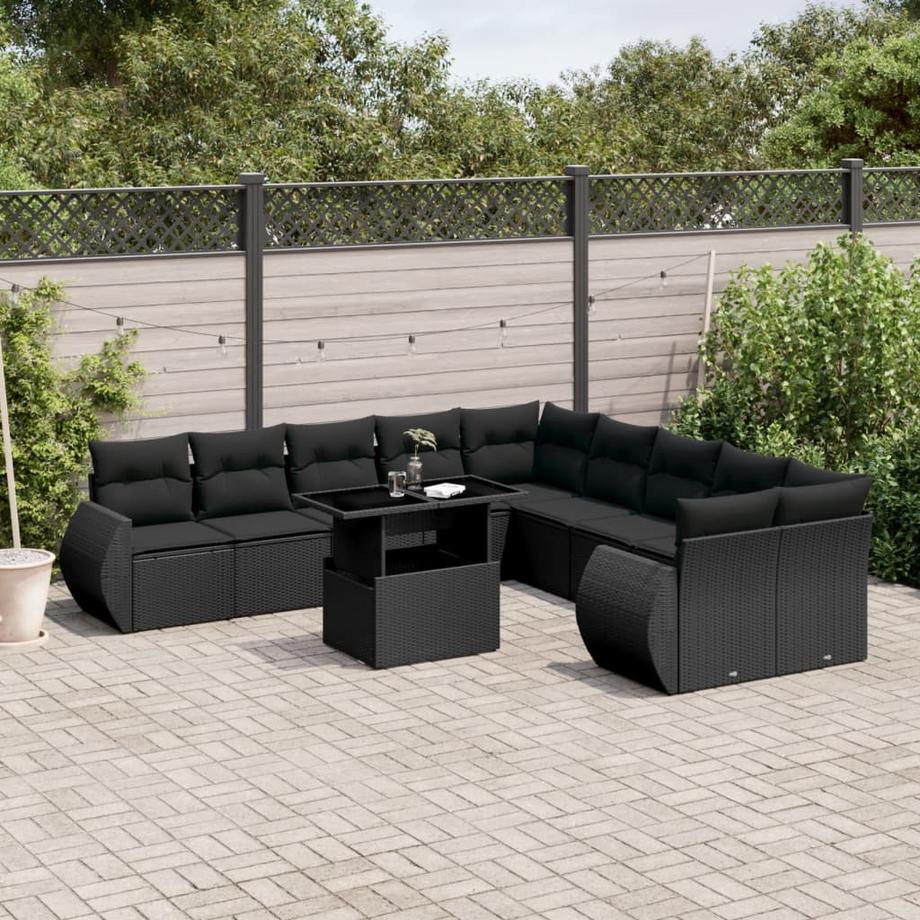 VidaXL Garten sofagarnitur poly-rattan  