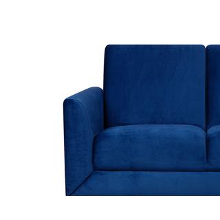 Beliani 2 Sitzer Sofa aus Samtstoff Modern FENES  