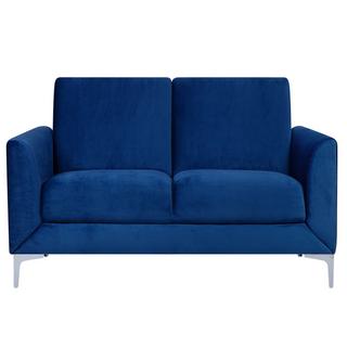 Beliani 2 Sitzer Sofa aus Samtstoff Modern FENES  