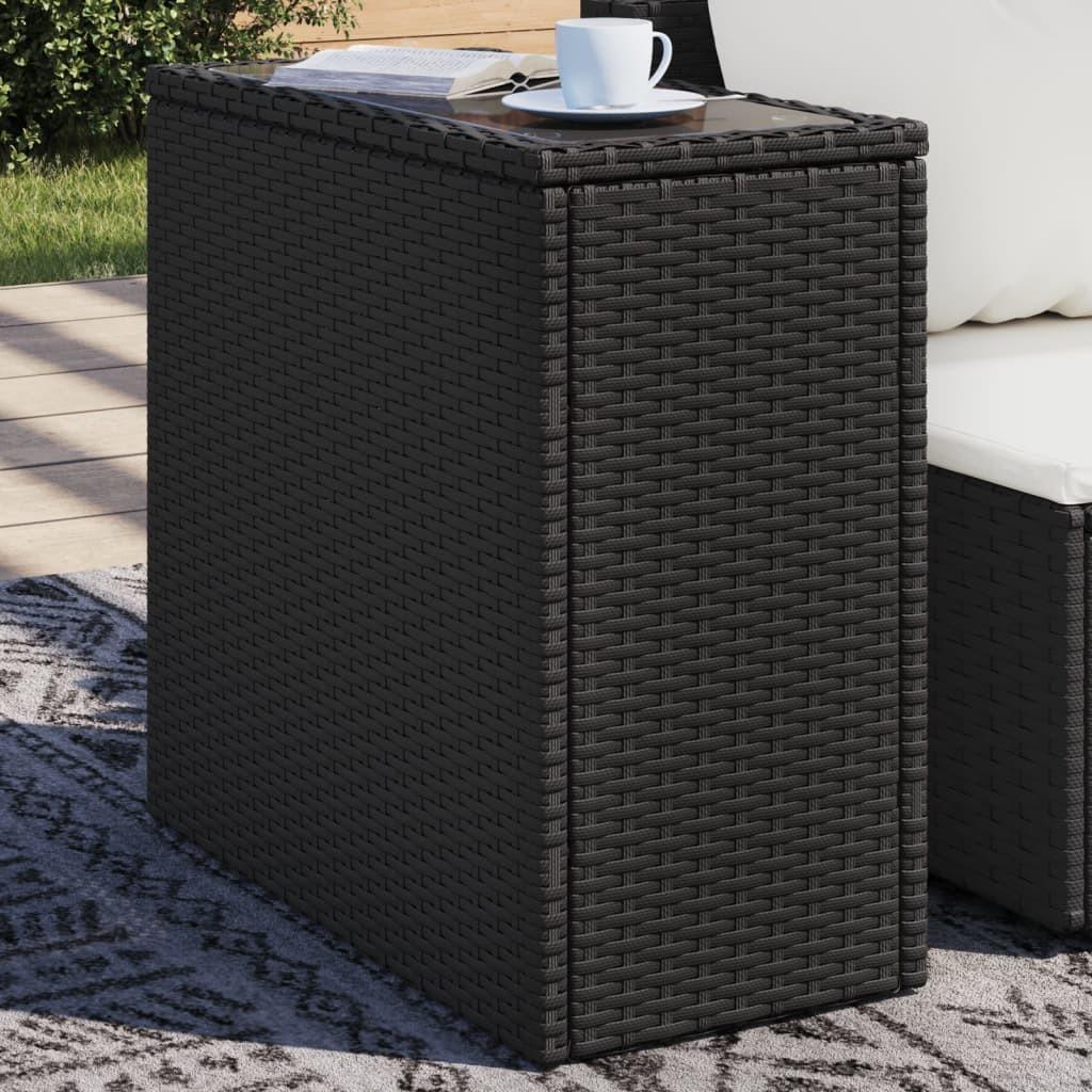 VidaXL Garten beistelltisch poly-rattan  