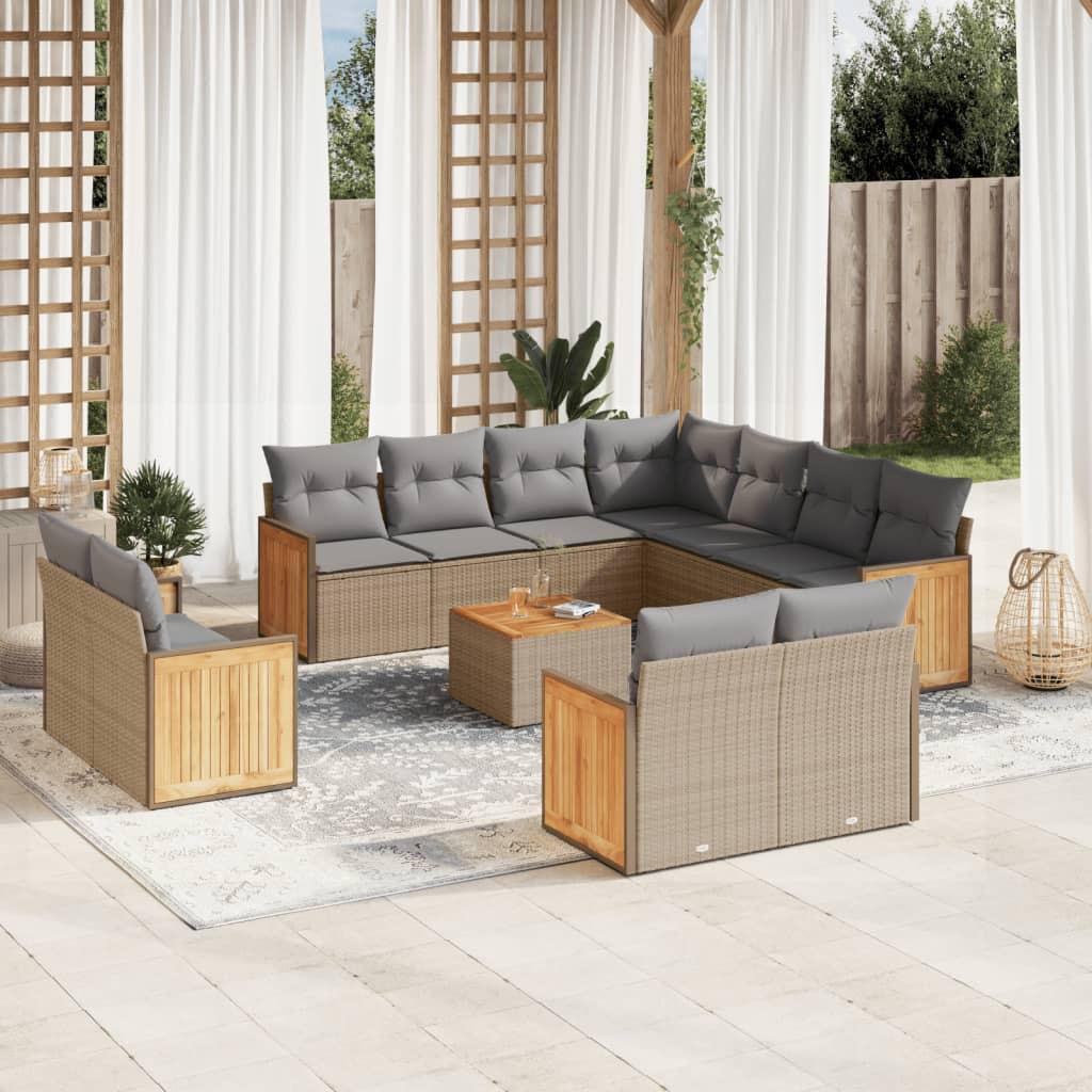 VidaXL Garten sofagarnitur poly-rattan  