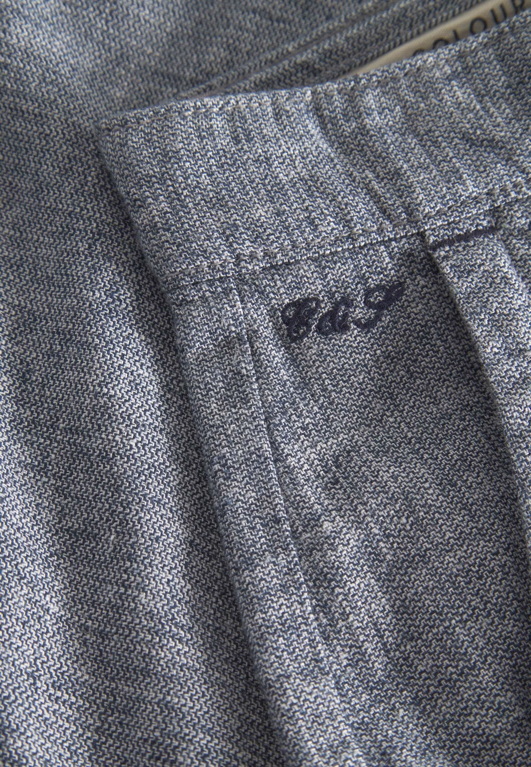 Colours & Sons Colours & Sons Leinenmischung Check Shorts  