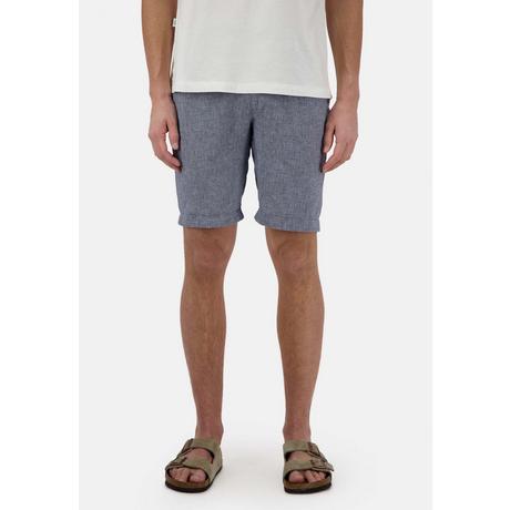 Colours & Sons Colours & Sons Leinenmischung Check Shorts  