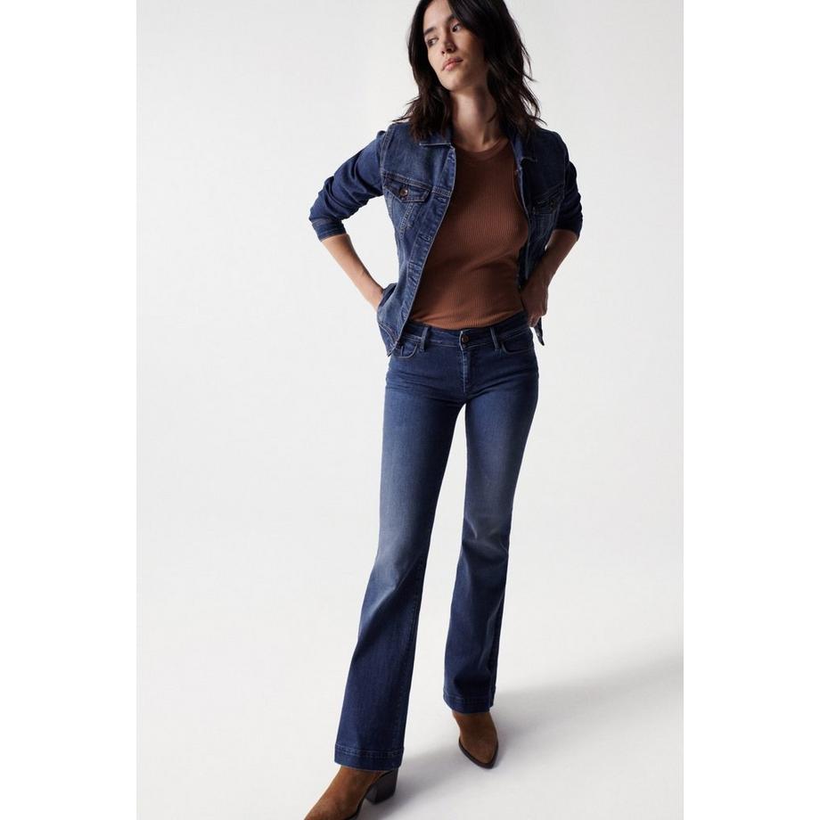 Salsa Veste en Jean Trucker Slim Fit  