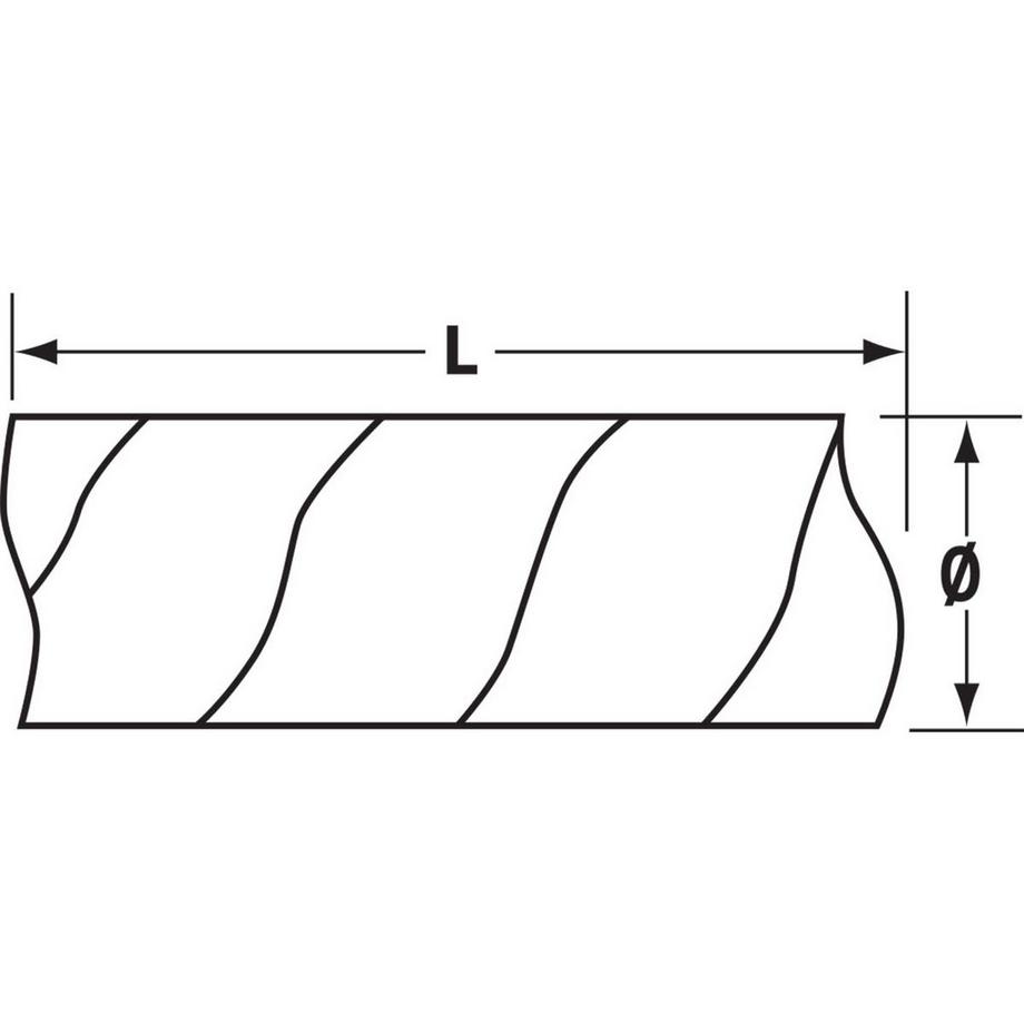 Nedis  câble Tub 20 mm 2,50 m Gris 