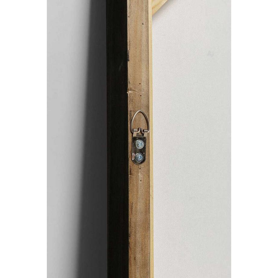 KARE Design Tableau sur toile Vista rouge 90x120  