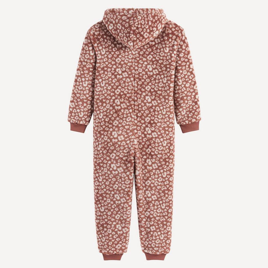 La Redoute Collections  Kapuzenoverall aus Fleece 