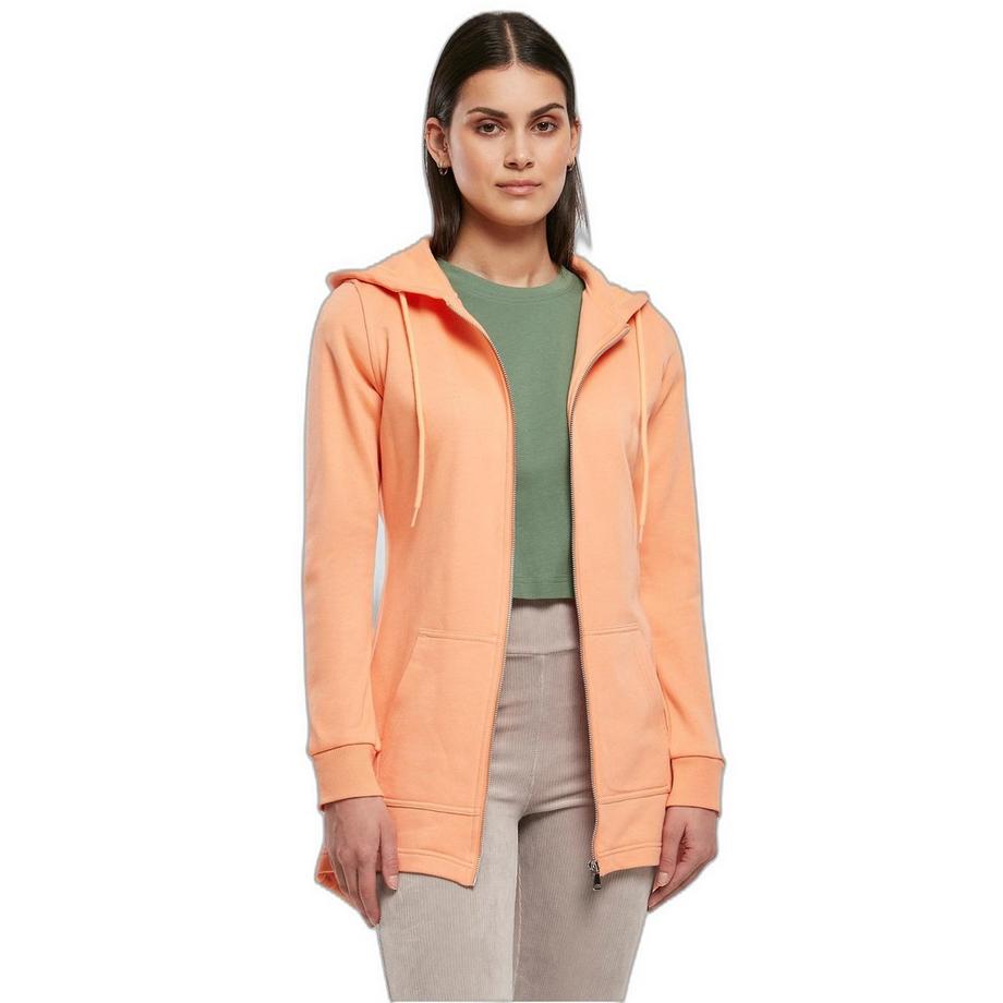 URBAN CLASSICS Sweatshirt à capuche long zippé  