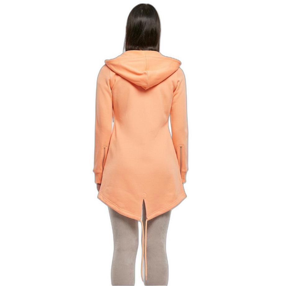 URBAN CLASSICS Sweatshirt à capuche long zippé  