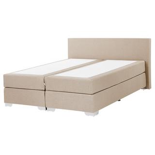 Beliani Boxspring Bett aus Polyester Modern PRESIDENT  