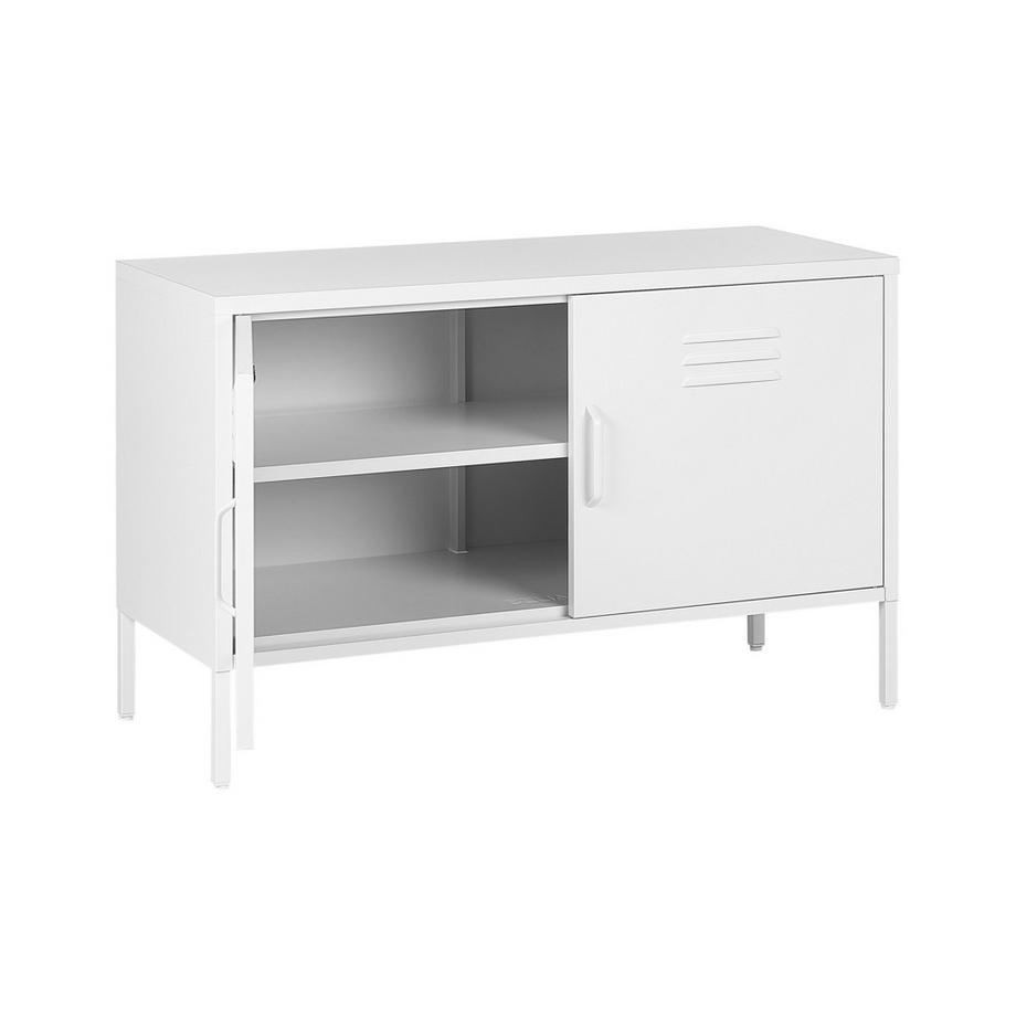 Beliani Meuble de rangement en Acier Moderne URIA  