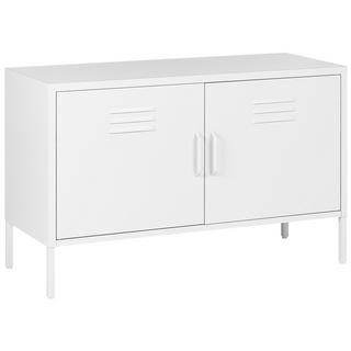 Beliani Sideboard mit 2 Türen aus Stahl Modern URIA  